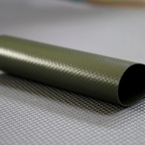 Тентовая ткань ПВХ Tehnotex оптом 650 гр/м2, размер 3.2х65м хаки (Ral 6003)